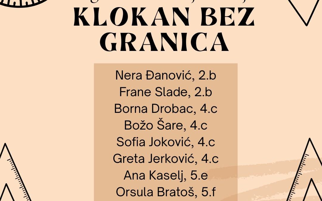 Klokan bez granica – rezultati