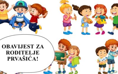 Obavijest za roditelje budućih prvašića OŠ Lapad