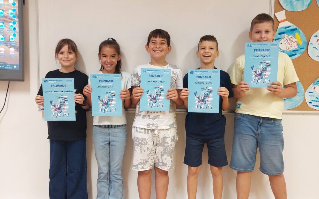 Sudjelovanje naših učenika na Međunarodnom dječjem festivalu u Šibeniku