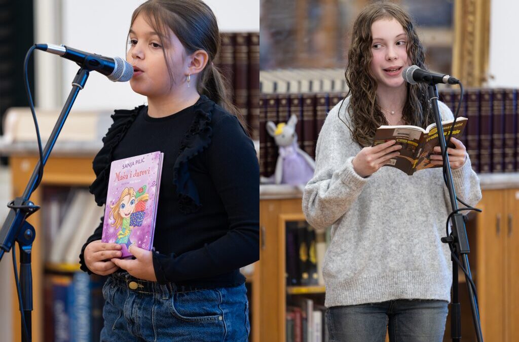 ŽUPANIJSKO NATJECANJE U ČITANJU NAGLAS – NAŠA EVELIN VIDAK NAJBOLJA U MLAĐOJ KATEGORIJI!