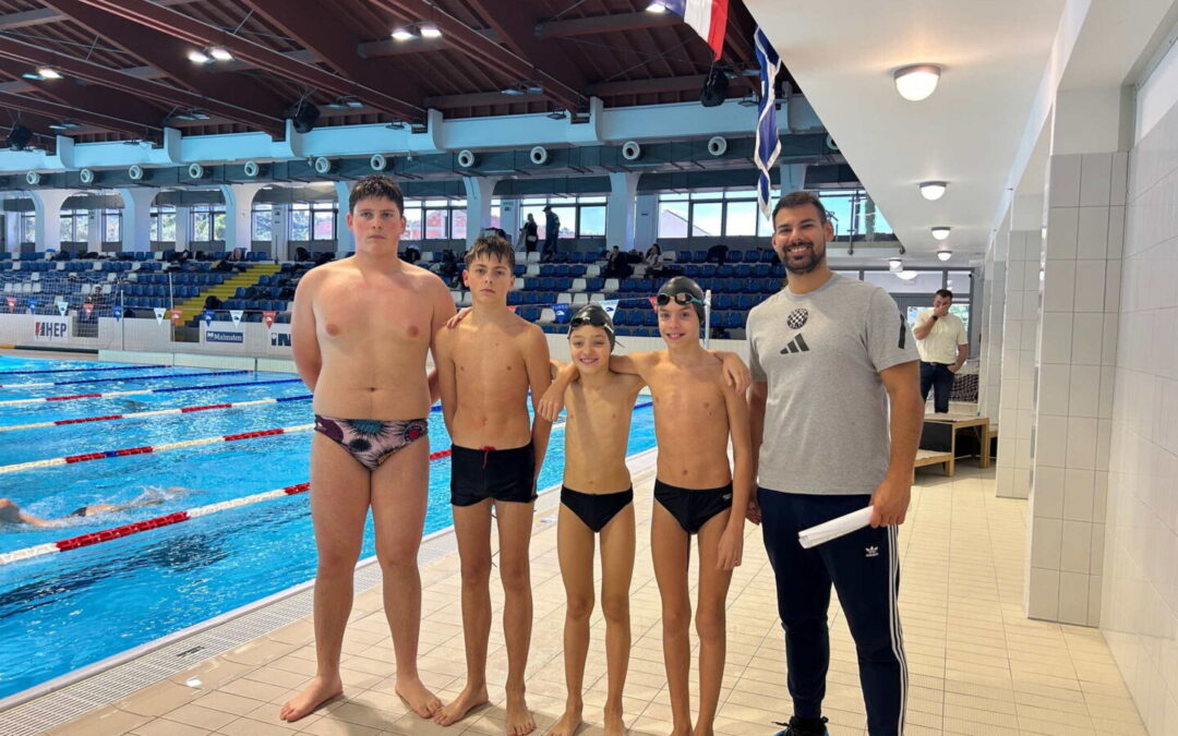 Županijsko natjecanje u plivanju – dječaci