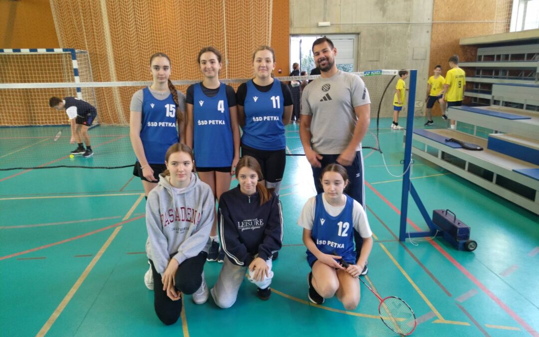 Županijsko natjecanje u badmintonu – djevojčice