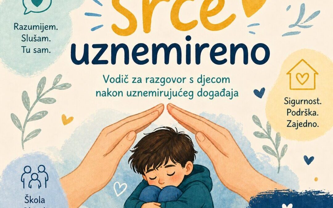 Vodič za podršku djeci nakon uznemirujućih događaja
