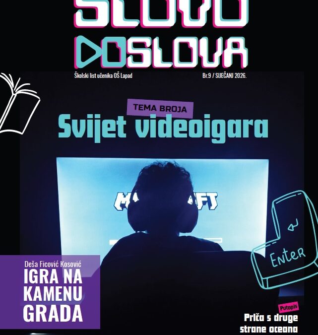 Školski list „Slovo do slova“ Osnovne škole Lapad pozvan na državnu smotru LiDraNo 2026!