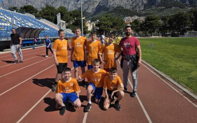 Županijsko natjecanje u atletici za dječake do VI.r. – 4. mjesto