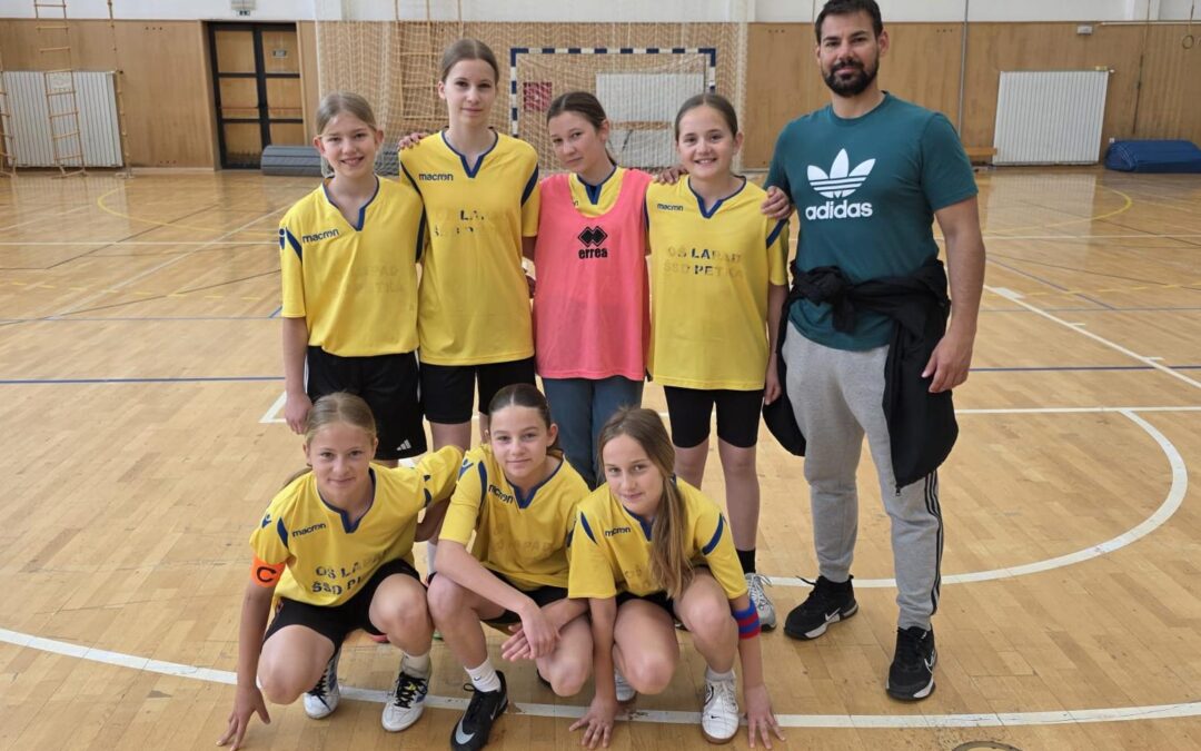 Županijsko natjecanje u futsalu za djevojčice VI. razreda – 2. mjesto