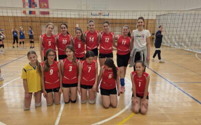 Županijsko natjecanje u odbojci za djevojčice do VI.r. – 3. mjesto