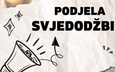 Obavijest o podjeli svjedodžbi