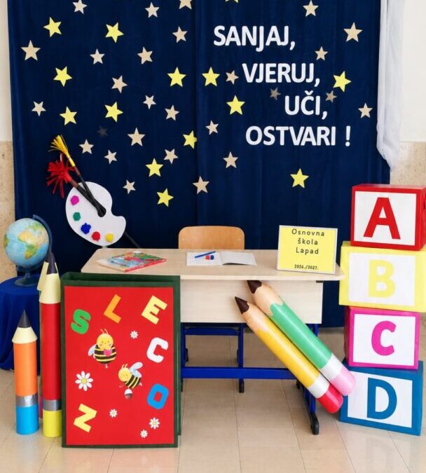 Prvi dan nastave – dobro nam došli, prvašići!
