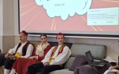 Folklorni ansambl Linđo u našoj školi